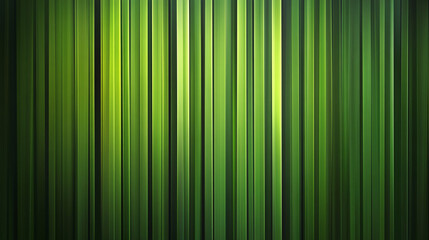 A vibrant abstract background with vertical green light streaks creating a futuristic and modern texture  

