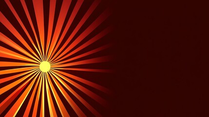 Sunburst abstract background design