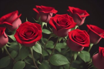 Obraz premium Red Rose