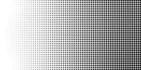 Abstract halftone dot gradient texture. Halftone noise stipple pointillism background. Dotwork gradient halftone pattern. Grain gradient texture background with dots. Abstract texture.