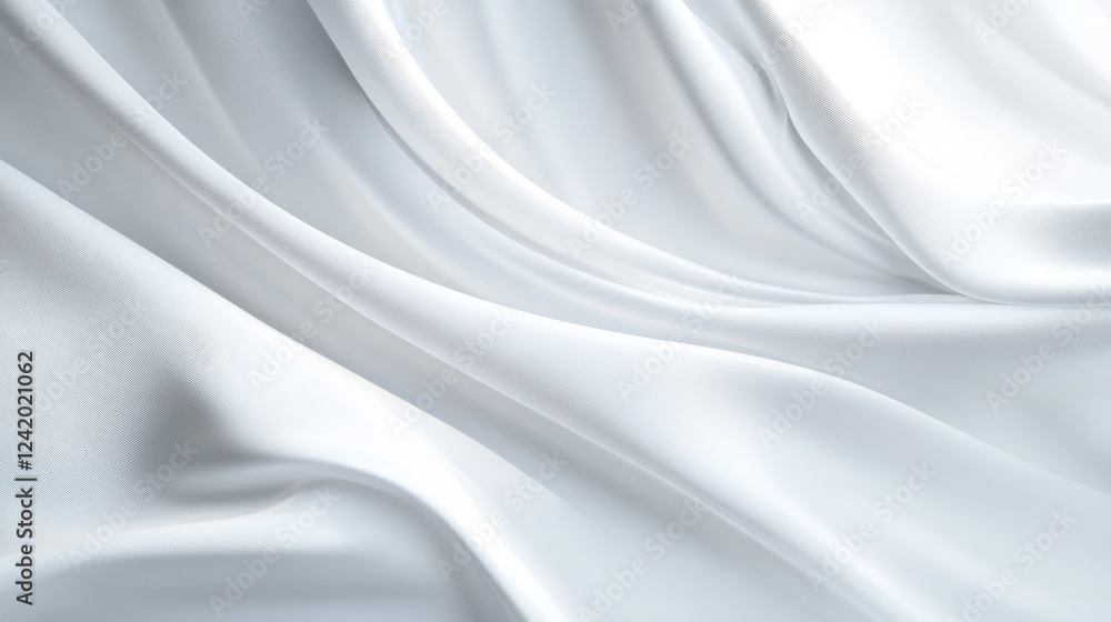 Poster a sophisticated abstract white studio background designed for product presentations. features an emp