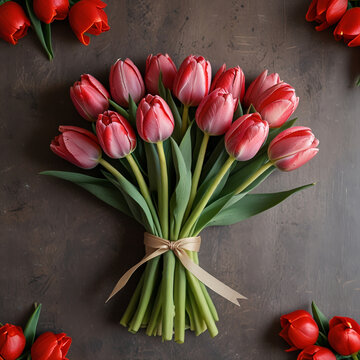 Ramo de tulipanes