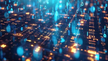 Fototapeta premium abstract digital background