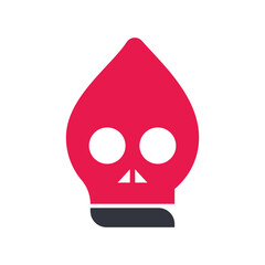 Skull Logo Template Icon