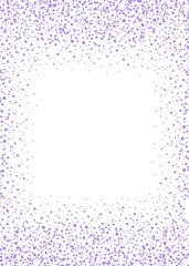 Purple confetti frame overlay, rhinestone diamond glitter confetti transparent background png