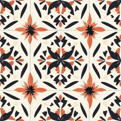 Stunning Ibiza Boho Minimalistic Pattern Design Modern Aesthetics for Chic Interiors and Stylish Decors, seamless