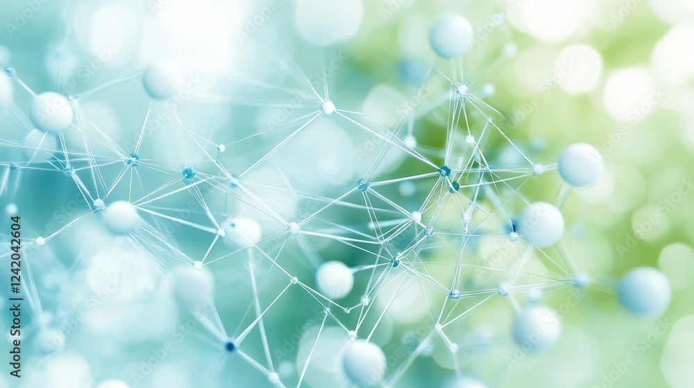 Poster a futuristic d wireframe globe with connecting lines and dots, symbolizing global data exchange, in 