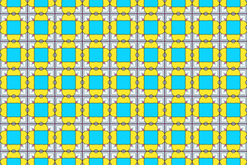 Seamless Fashion Digital Interior Graphic Luxury Symmetric Fabric Endless Wallpaper Texture Cloth Textile Geometric Art Tile Decoration Shape Template Visual Design Background Perspective Pattern.