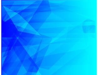 Fototapeta premium Abstract background of blue glass pieces 