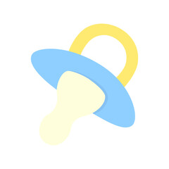 Baby Pacifier Baby Shower Decoration Illustration