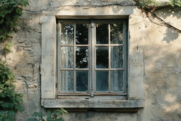 Casement window installation highlighting crank mechanism and sealing techniques in a classic architecture setting © Dream maker