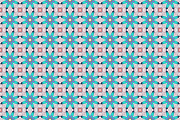 Seamless Perspective Cloth Geometric Tile Graphic Texture Shape Interior Luxury Digital Wallpaper Art Background Template Textile Decoration Fabric Visual Symmetric Endless Design Fashion Pattern.