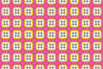 Seamless Perspective Cloth Geometric Tile Graphic Texture Shape Interior Luxury Digital Wallpaper Art Background Template Textile Decoration Fabric Visual Symmetric Endless Design Fashion Pattern.