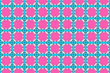 Seamless Perspective Cloth Geometric Tile Graphic Texture Shape Interior Luxury Digital Wallpaper Art Background Template Textile Decoration Fabric Visual Symmetric Endless Design Fashion Pattern.