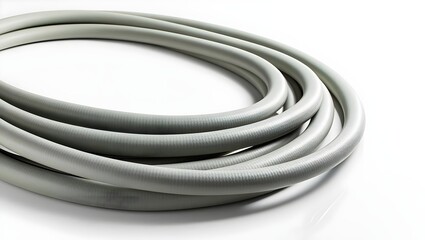 Flexible Unbranded Hose with Smooth Coiled Design