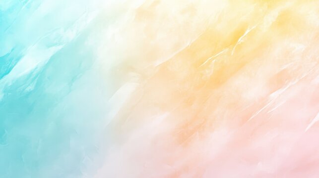 Abstract Pastel Watercolor Blend Sky Hues