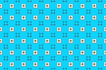 Obraz premium Seamless Perspective Cloth Geometric Tile Graphic Texture Shape Interior Luxury Digital Wallpaper Art Background Template Textile Decoration Fabric Visual Symmetric Endless Design Fashion Pattern.