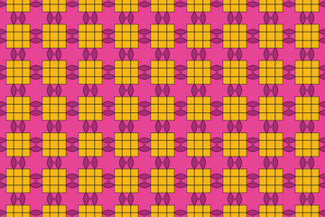 Seamless Perspective Cloth Geometric Tile Graphic Texture Shape Interior Luxury Digital Wallpaper Art Background Template Textile Decoration Fabric Visual Symmetric Endless Design Fashion Pattern.