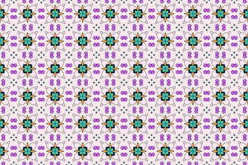 Seamless Perspective Cloth Geometric Tile Graphic Texture Shape Interior Luxury Digital Wallpaper Art Background Template Textile Decoration Fabric Visual Symmetric Endless Design Fashion Pattern.