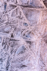 USA, Utah. Ice formations Arches National Park.