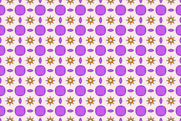 Seamless Template Symmetric Interior Cloth Fashion Geometric Wallpaper Luxury Shape Perspective Fabric Art Texture Design Textile Tile Visual Endless Background Digital Graphic Decoration Pattern.