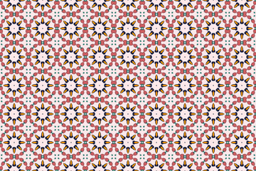 Seamless Template Symmetric Interior Cloth Fashion Geometric Wallpaper Luxury Shape Perspective Fabric Art Texture Design Textile Tile Visual Endless Background Digital Graphic Decoration Pattern.