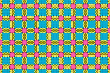 Seamless Template Symmetric Interior Cloth Fashion Geometric Wallpaper Luxury Shape Perspective Fabric Art Texture Design Textile Tile Visual Endless Background Digital Graphic Decoration Pattern.