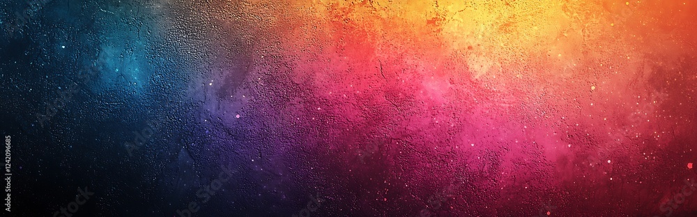 Aufkleber a colorful gradient background with a rich noise grain texture, perfect for adding vibrancy and text
