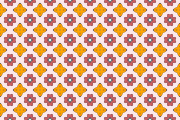 Seamless Template Symmetric Interior Cloth Fashion Geometric Wallpaper Luxury Shape Perspective Fabric Art Texture Design Textile Tile Visual Endless Background Digital Graphic Decoration Pattern.