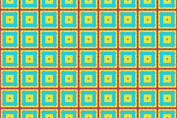 Seamless Template Symmetric Interior Cloth Fashion Geometric Wallpaper Luxury Shape Perspective Fabric Art Texture Design Textile Tile Visual Endless Background Digital Graphic Decoration Pattern.