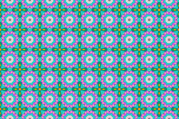 Seamless Template Symmetric Interior Cloth Fashion Geometric Wallpaper Luxury Shape Perspective Fabric Art Texture Design Textile Tile Visual Endless Background Digital Graphic Decoration Pattern.