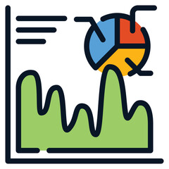 Analytic Chart Icon