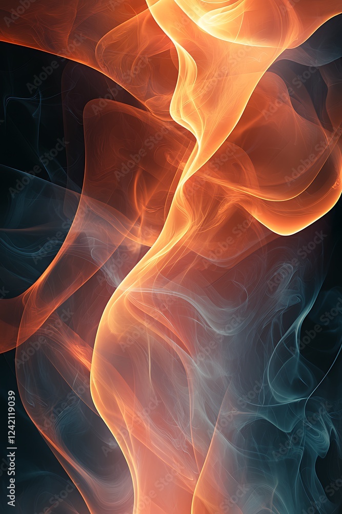 Poster a dark abstract background, offered in a vector illustration, perfect for creating moody and intense