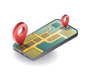 Smartphone technology map application