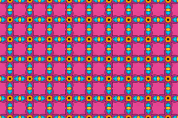 Seamless Wallpaper Tile Fashion Luxury Art Perspective Endless Background Template Graphic Geometric Shape Decoration Symmetric Fabric Design Visual Digital Textile Interior Cloth Texture Pattern.