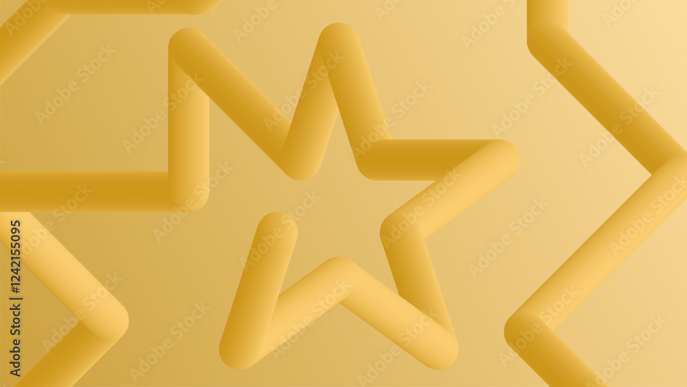 Poster abstract background with star fluid and liquid shape futuristic banner design in a modern style, cur