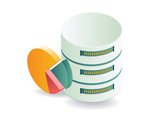 Pie chart management database