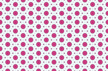 Seamless Wallpaper Tile Fashion Luxury Art Perspective Endless Background Template Graphic Geometric Shape Decoration Symmetric Fabric Design Visual Digital Textile Interior Cloth Texture Pattern.