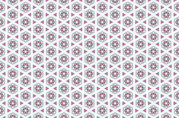 Seamless Wallpaper Tile Fashion Luxury Art Perspective Endless Background Template Graphic Geometric Shape Decoration Symmetric Fabric Design Visual Digital Textile Interior Cloth Texture Pattern.