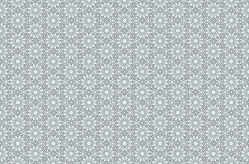 Fototapeta premium Seamless Wallpaper Tile Fashion Luxury Art Perspective Endless Background Template Graphic Geometric Shape Decoration Symmetric Fabric Design Visual Digital Textile Interior Cloth Texture Pattern.