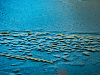 Zugefrorene Wasseroberfläche