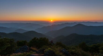 Mountain landscape HD photo