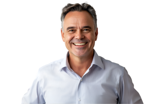 portrait of a handsome young man