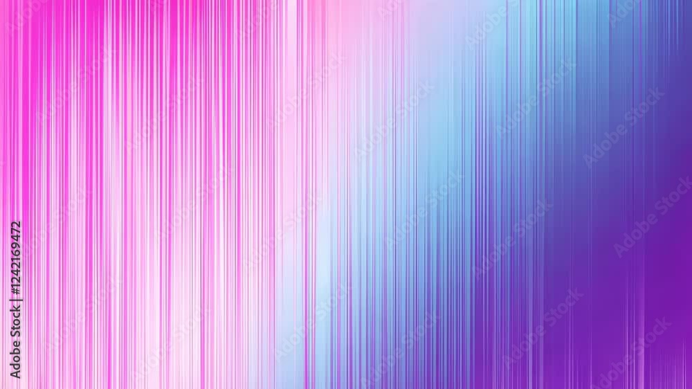 Poster unique abstract digital animation featuring pixelated noise and glitch effects with vibrant gradient