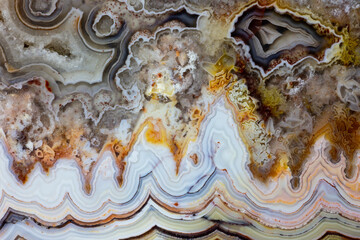 USA, Washington State, Sammamish. Close-up pattern design of agate
