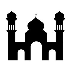 Islamic Mosque Silhouette