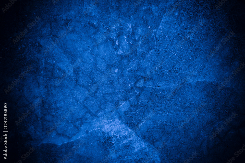 Aufkleber old wall pattern texture cement blue dark abstract blue color design are light with black gradient b