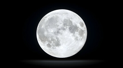 Full moon night sky celestial body, dark background, astronomy, space exploration