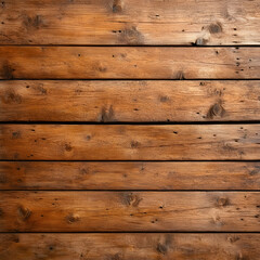Naklejka premium Rustic brown wood plank texture background