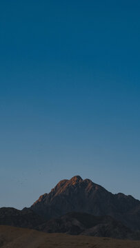 South Sinai mountains during Sunset, Dahab